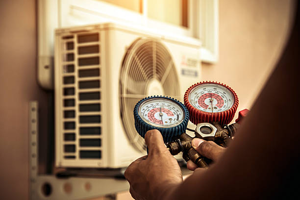 Professional Ductwork Repair technician working in Melrude, MN